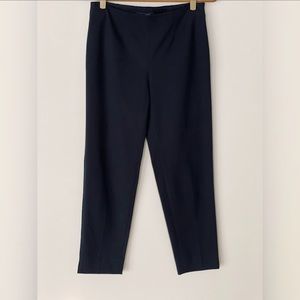 Lands End Black Slim Leg Capris